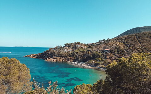 panoramic view of the coast - Tuscany