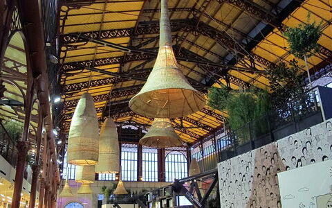 Mercato Centrale di San Lorenzo: Florence Central Market, internal view