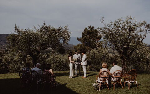 Intimate Wedding in Tuscany at Villa Le Pergole
