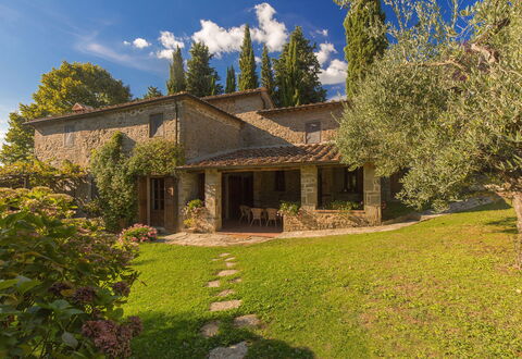 Pozza di Volpaia: Extérieurs, Jardin